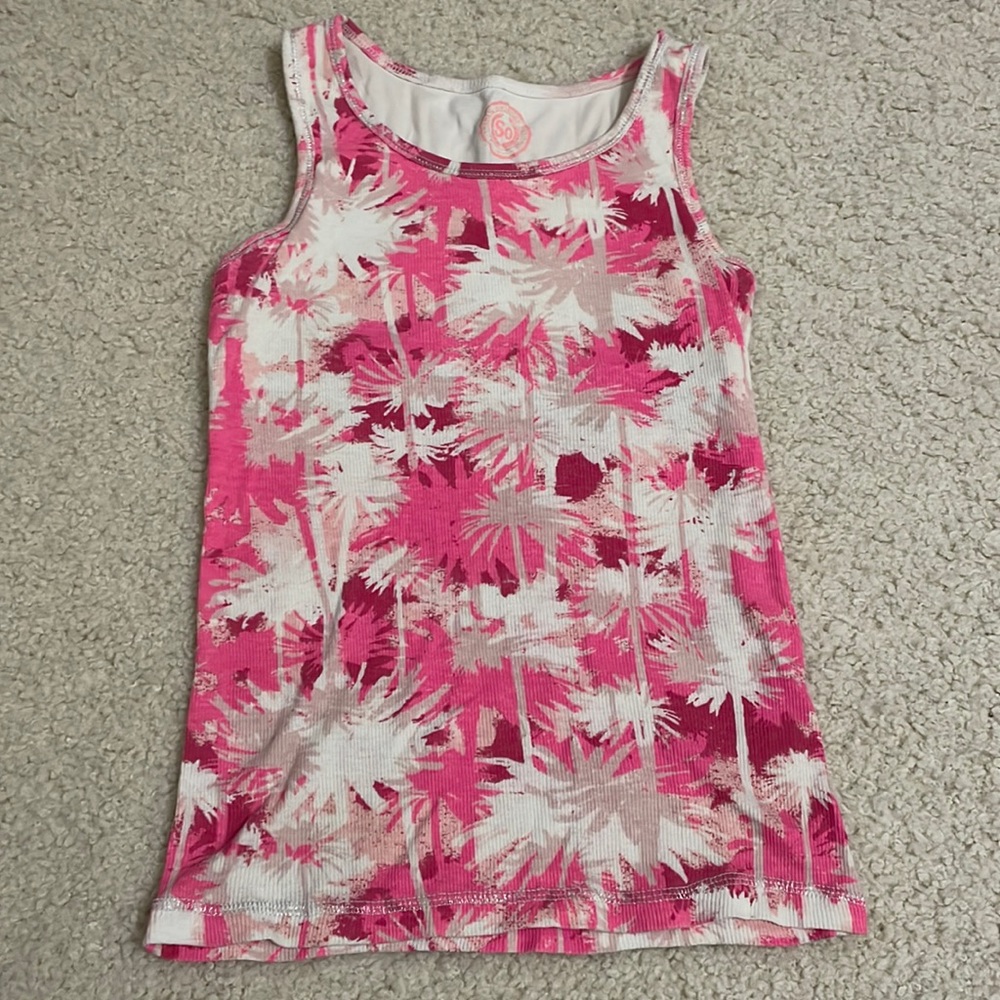 Pink Summer Tank Top
